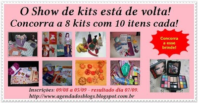 Show de Kits Agenda dos Blogs