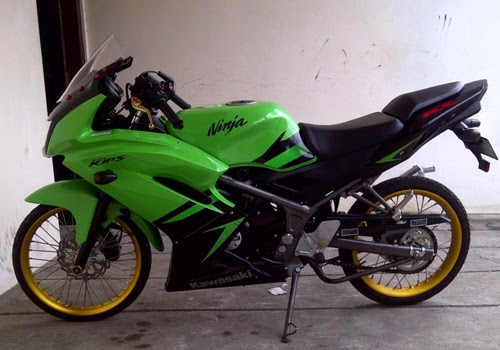Modifikasi Motor Kawasaki Ninja 150 rr Terkeren