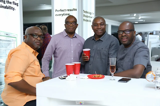 Mr. P (Psquare), Omoni Onoli, Nikki Laoye, Tosyn Bucknor and more turn up for Pedini Kitchen Hangout