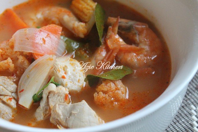 Tom Yam Thai Sedap - Azie Kitchen