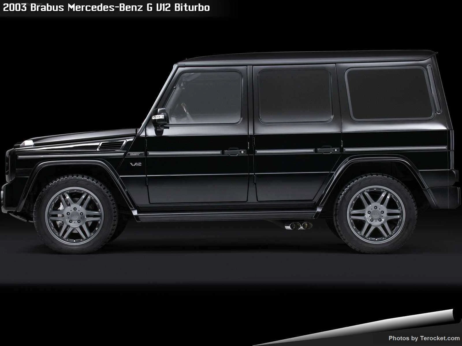 Hình ảnh xe ô tô Brabus Mercedes-Benz G-Class 2003 & nội ngoại thất