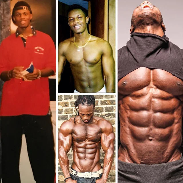 Ulisses Jr Fitness model Muscle Progression