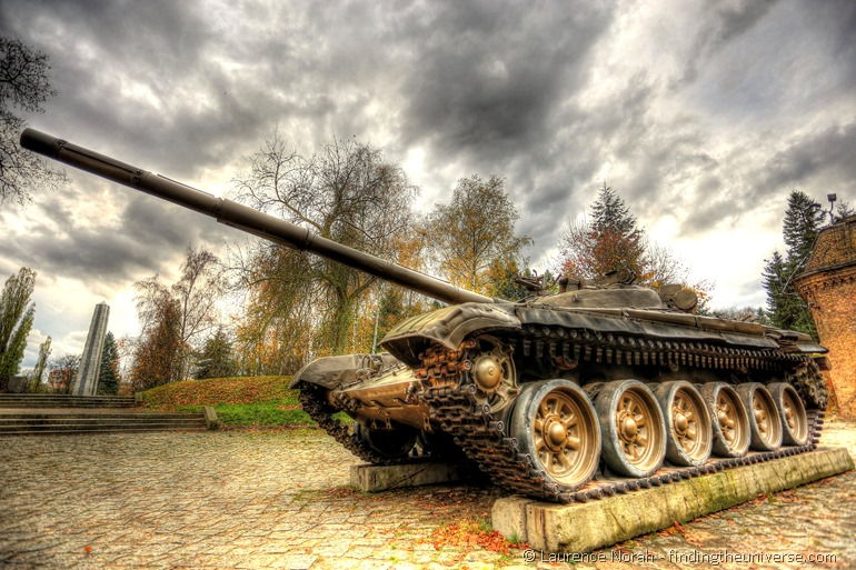 Panzer im Museum der Armee in Posen, Polen