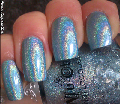 Nfu Oh Holographic Nail Polish NOTD nail of the day 065