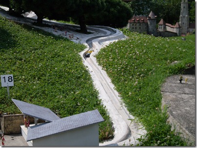 Pista da bob allo Swissminiatur