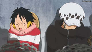 ワンピースアニメ パンクハザード編 603話 ルフィ トラ男 | ONE PIECE Episode 603