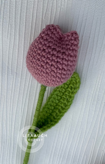 crochet tulip pattern free,  crochet tulip flower pattern, tulip Flower Pattern