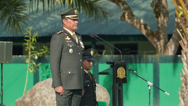 Korem 181/PVT Memperingati Hari Pahlawan TA. 2022 Untuk Memaknai Dan Menghargai Jasa Para Pahlawan