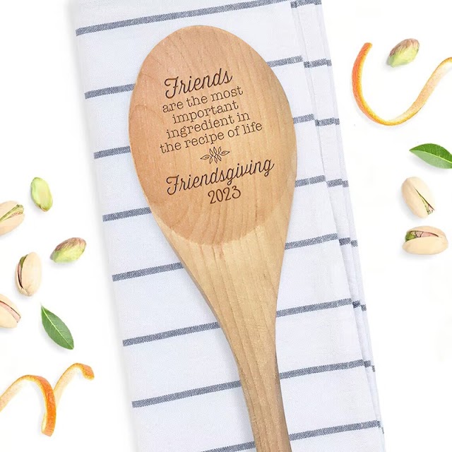 Top 4 Wooden Spoon Friendsgiving 2023-2024 | Thanksgiving Gift Idea
