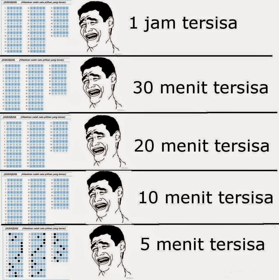 Koleksi Gambar Meme Comic Ujian Kumpulan Gambar DP BBM