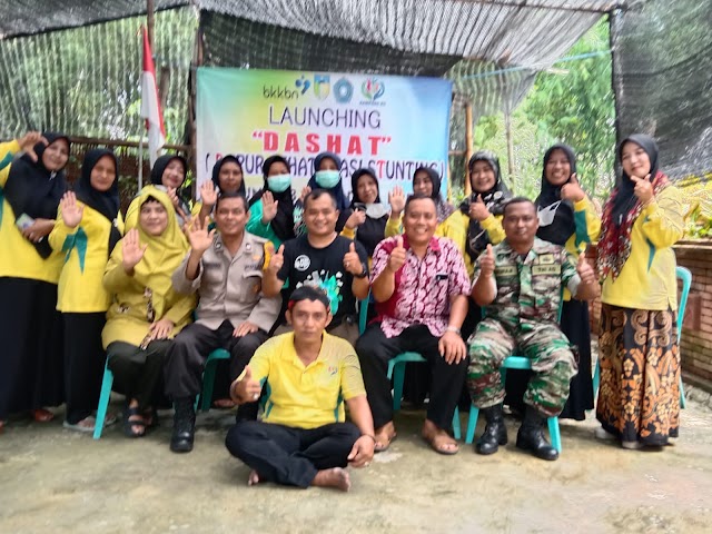 Cegah dan Atasi Stunting, Tim Kampung KB Tulip Desa Krecek Launchingkan Dapur Sehat Atasi Stunting (Dashat)