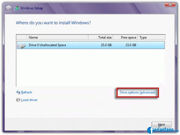 Cara Install Windows 8 Pro Lengkap Dengan Gambar - Feriantano.com