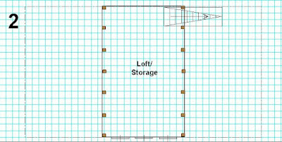 Initial plan for loft (being no plan)