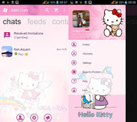 BBM MOD Hello Kitty V3.0.0.18 Apk