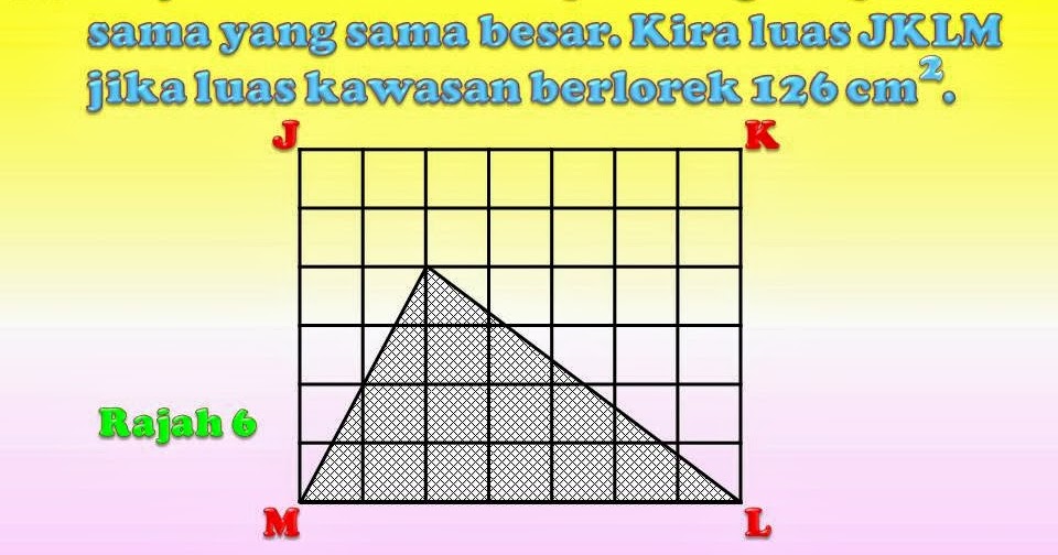 AZIMAT SEKOLAH RENDAH: 37. Rajah 6 terdiri daripada 