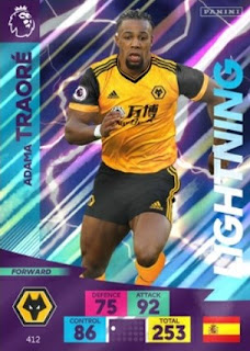 Panini Adrenalyn XL Premier League 2020-2021 Wolverhampton Wanderers Set