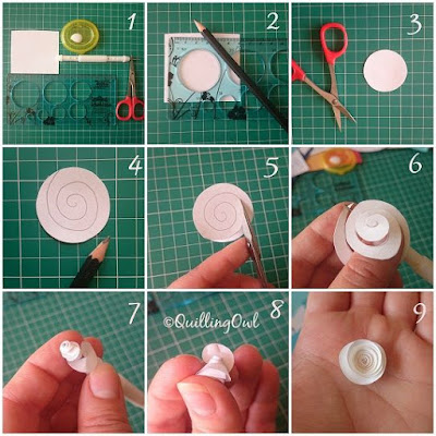 how to do quilling art at home