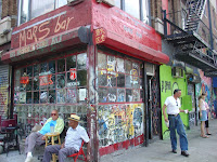 Regulars at the Mars Bar in the East Village