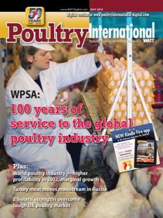 Poultry International - July 2012 | ISSN 0032-5767 | TRUE PDF | Mensile | Professionisti | Tecnologia | Distribuzione | Animali | Mangimi
For more than 50 years, Poultry International has been the international leader in uniquely covering the poultry meat and egg industries within a global context. In-depth market information and practical recommendations about nutrition, production, processing and marketing give Poultry International a broad appeal across a wide variety of industry job functions.
Poultry International reaches a diverse international audience in 142 countries across multiple continents and regions, including Southeast Asia/Pacific Rim, Middle East/Africa and Europe. Content is designed to be clear and easy to understand for those whom English is not their primary language.
Poultry International is published in both print and digital editions.