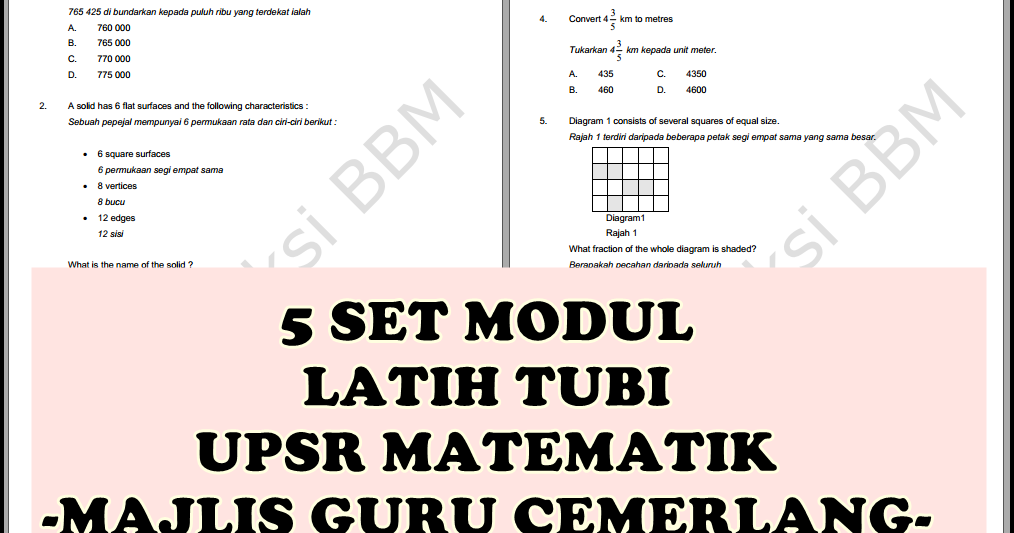 Koleksi Soalan Jawi Tahun 6 - Kecemasan s