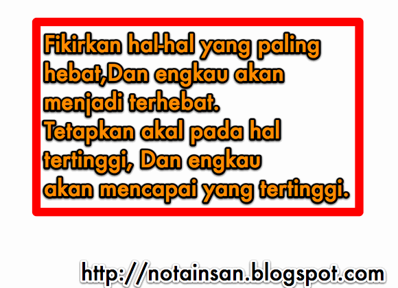 Kata kata hikmah  Motivasi  Mutiara kata  Hebat - Nota 