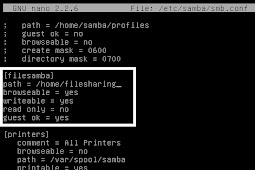 Cara Install Dan Konfigurasi Samba Server Untuk Membuatkan File Di Debian