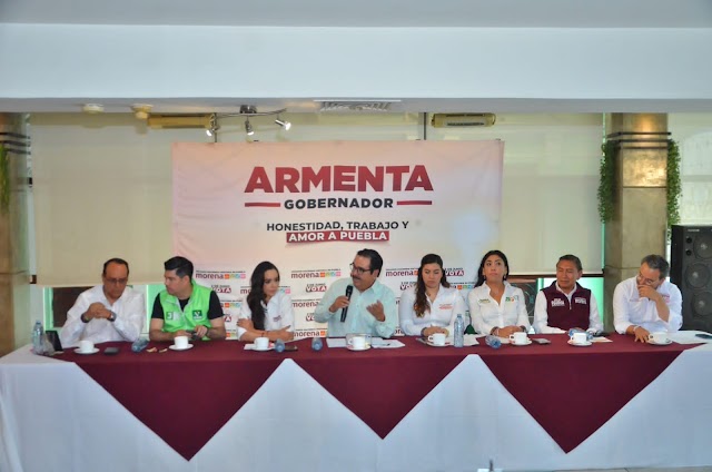 Alejandro Armenta y la megacoalición devolverán a Puebla  lo que el PRIAN robó por décadas 