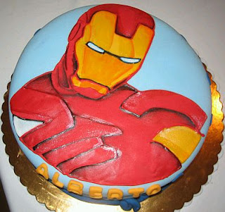 Tortas Iron Man, parte 1