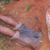 Man trying to dig skull from grave in Osun gets stuck & dies (GRAPHIC PHOTOS)