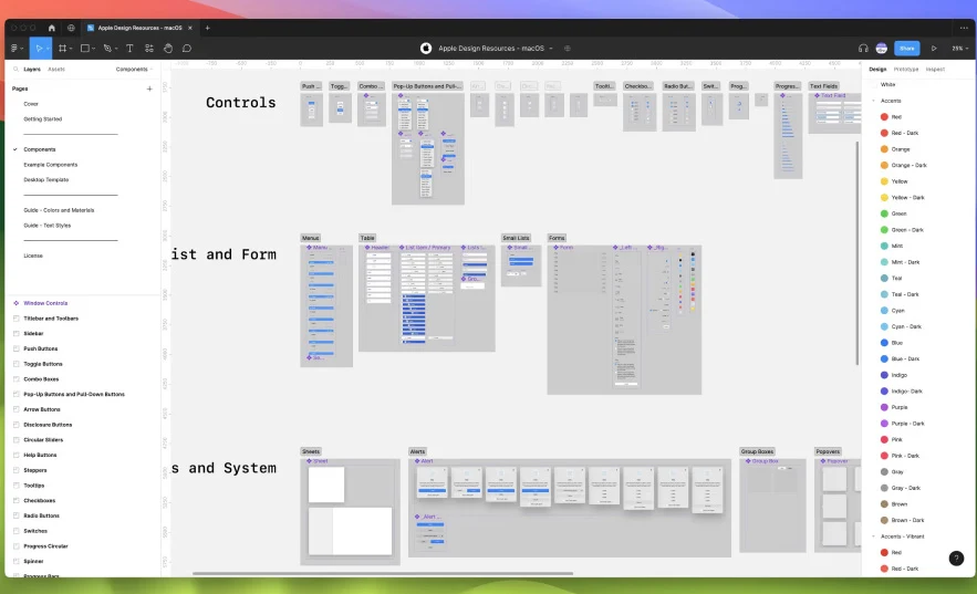 蘋果釋出macOS Sonoma專用的Sketch和Figma設計套件