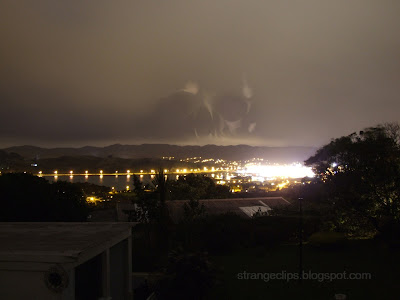 Skull in the clouds