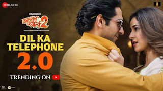 Dil Ka Telephone 2.0 Lyrics - Jubin Nautiyal, Jonita Gandhi - Dream Girl 2