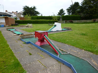 Crazy Golf course on South Parade in Skegness