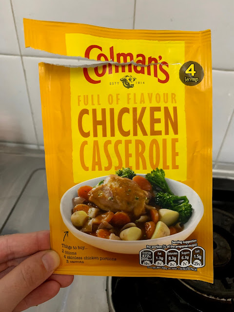 Colman's chicken casserole packet