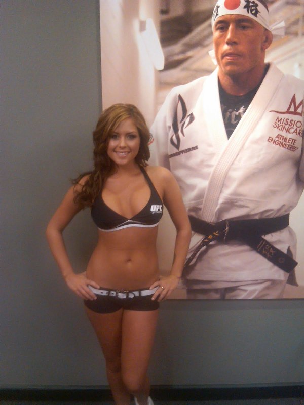 brittney palmer 2010. ring girl Brittney Palmer