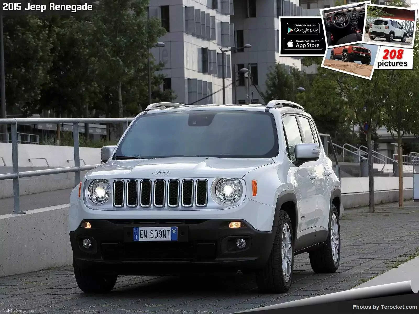 Hình ảnh xe ô tô Jeep Renegade 2015 & nội ngoại thất