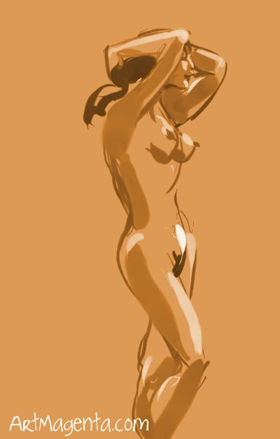 Figure drawing from ArtMagenta.com