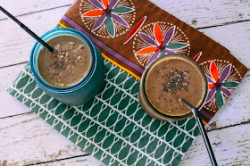 Picture of chocolate chia smoothie