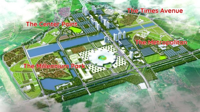 Phân khu The Metropolitan dự án Vinhomes Global Gate Cổ Loa Đông Anh Hà Nội chủ đầu tư Vingroup