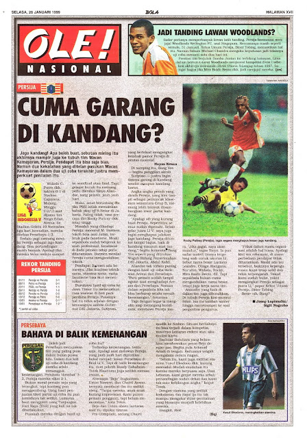 PERSIJA CUMA GARANG DI KANDANG