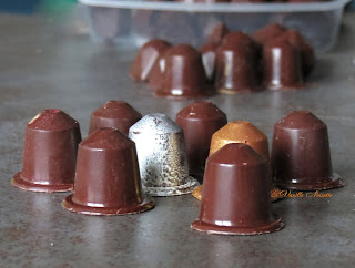 Bonbons au chocolat caramel passion