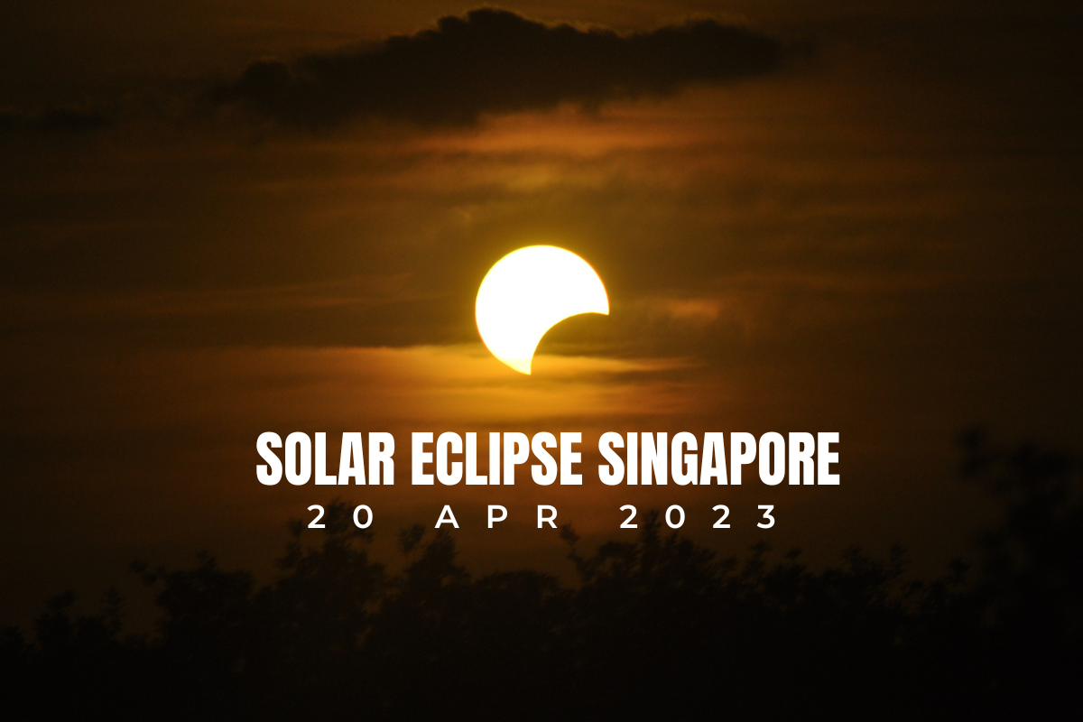 Partial Solar Eclipse  Singapore - 20 Apr 2023