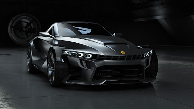 Black Sports Car Aspid GT