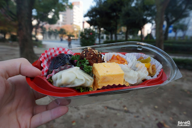 公園でお弁当