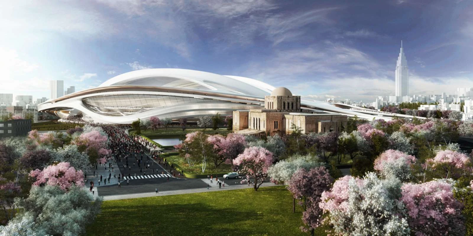 New National Stadium by Zaha Hadid