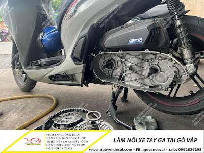 Làm nồi xe tay ga tại Gò Vấp