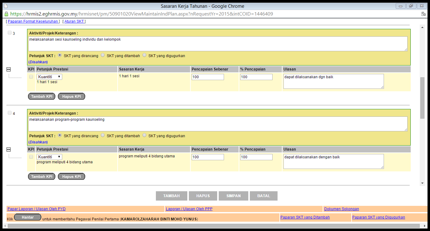 Contoh Dialog Sesi Kaunseling - Mathieu Comp. Sci.