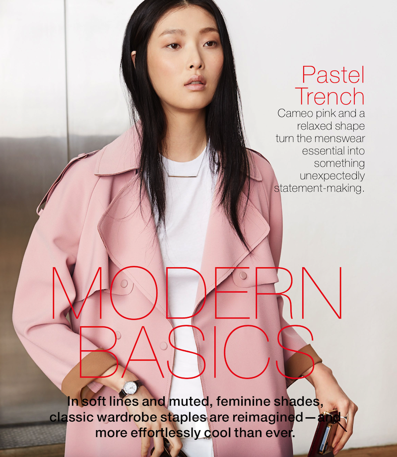 Magazine Photoshoot : Sung Hee Kim Photoshot by Martien Mulder For Lucky Magazine February 2014 Issue 