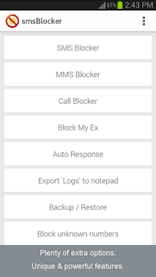 SMS Blocker - AWARD WINNER Premium Patched v6.1.6 Apk Download