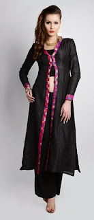 Front Open Kameez and Palazzo